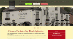 Desktop Screenshot of goldencupyoxall.co.uk